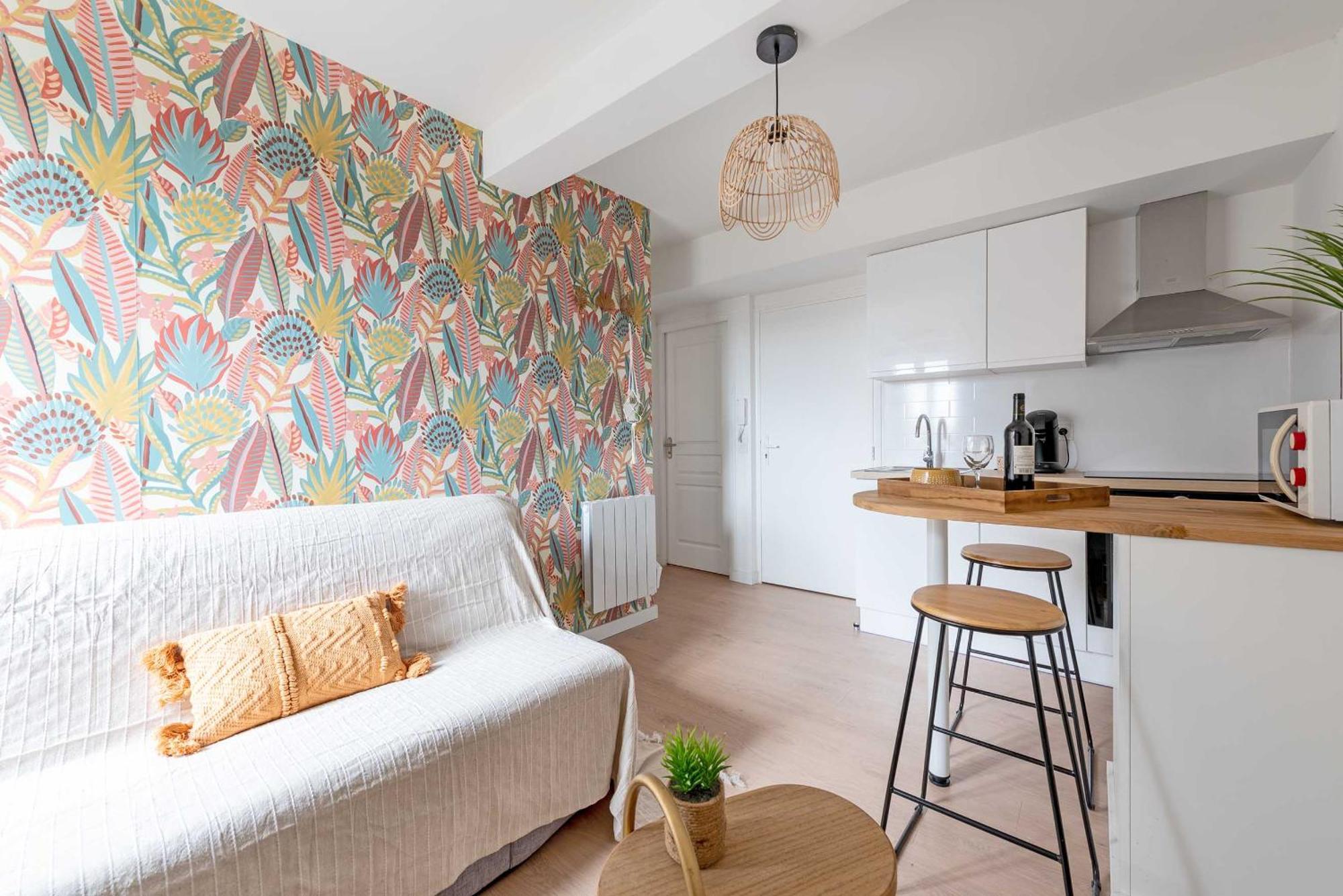 Le Tropical : T2 Renove Ambiance Cosy Et Coloree 마자메 외부 사진