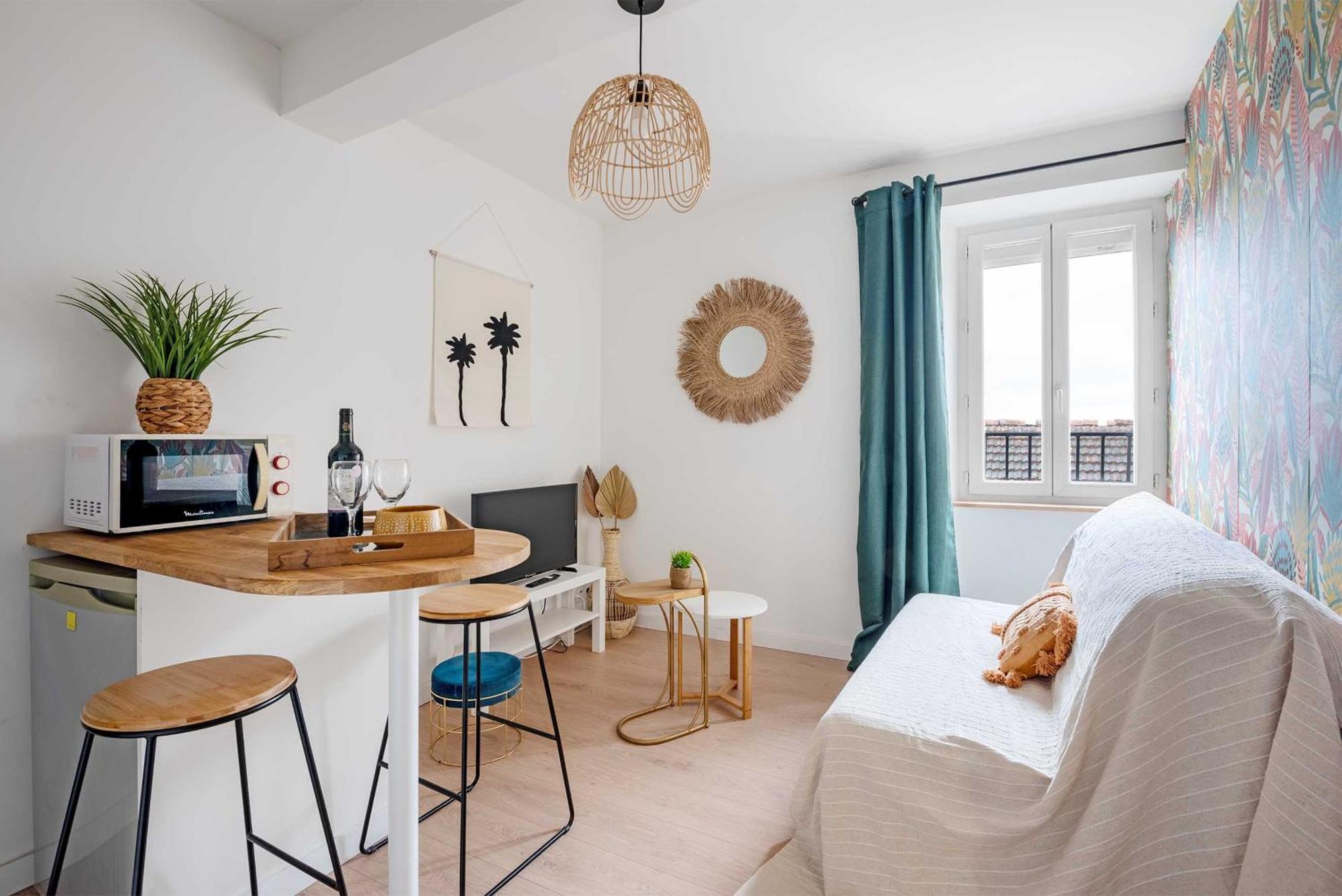 Le Tropical : T2 Renove Ambiance Cosy Et Coloree 마자메 외부 사진